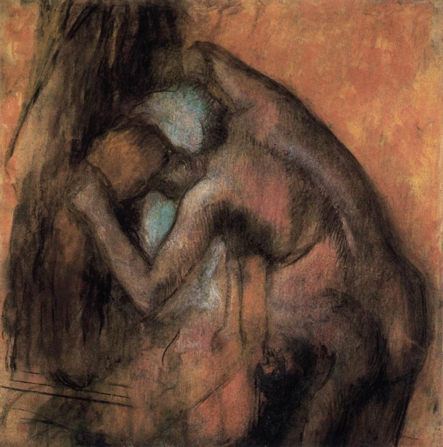 Donna che si pettina i capelli - Musée Cantonal des Beaux, Arts, Lausanne